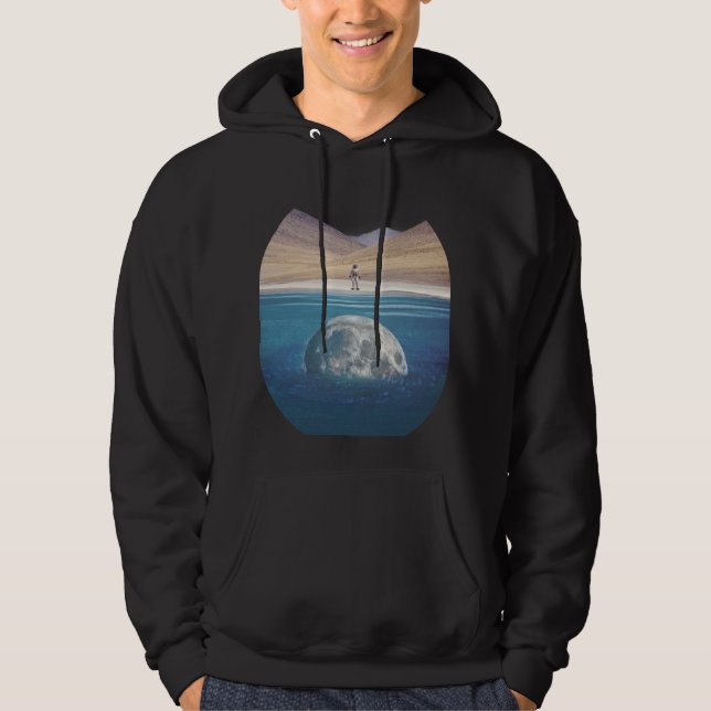 Veste À Capuche Astronaute solitaire de Sunken Moon (Devant)
