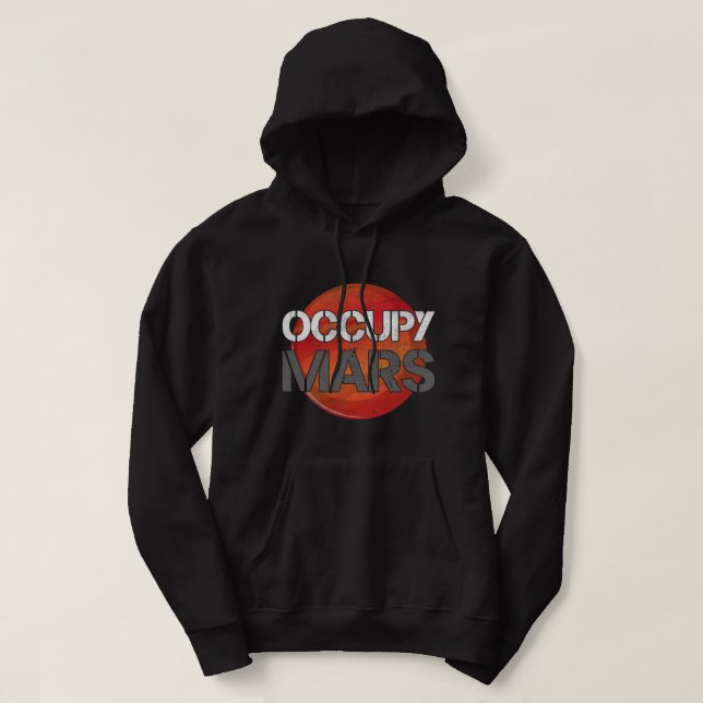 Veste À Capuche Astronomie Lover Occupy Mars Terraform Space Explo (Design devant)