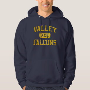 Veste À Capuche Athlétisme de Falcons de vallée (Santa Ana)