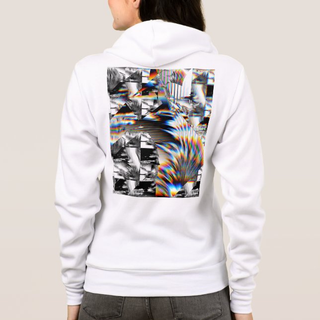 Veste À Capuche Attaque arc-en-ciel (Dos)