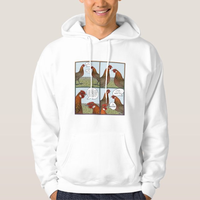 Veste À Capuche Attaque de coq (Devant)