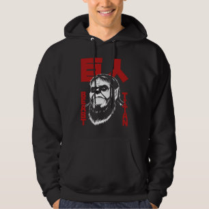 Veste À Capuche Attaque des Titans Saison 4 Titan bête & Grand Kan