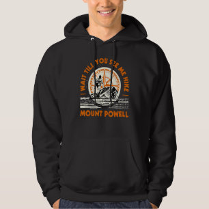 Veste À Capuche Attendez Jusqu'À Ce Que Vous Me Voyez Randonner Le