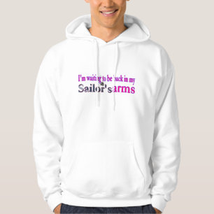 Veste À Capuche Attente de mon marin