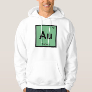Veste À Capuche Au - Auburn Maine Chimie Symbole de table périodiq