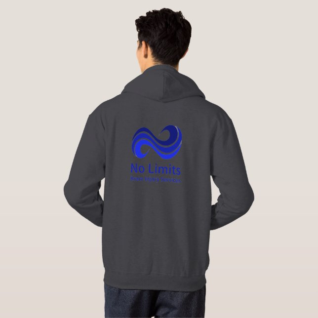 Veste À Capuche Aucune limite Sweatshirt à capuchon BIS (Dos entier)