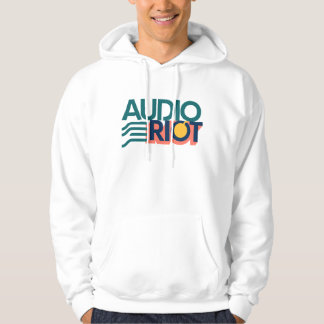Veste À Capuche Audio Riot White Band Logo Hoodie
