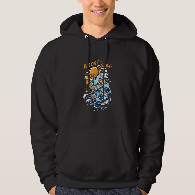 Veste À Capuche Augmentez votre compétence (Devant)
