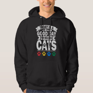 Veste À Capuche Aujourd'Hui Est Un Bon Jour Pour Secourir Chats Ad