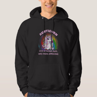 Veste À Capuche aunticorn cadeau énorme tante unicorn famille