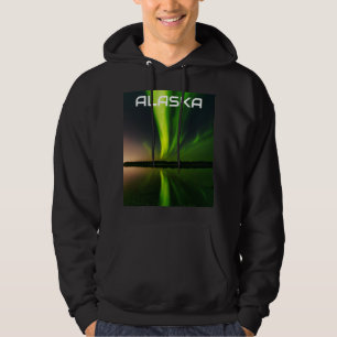 Veste À Capuche Aurora Borealis lumières du Nord ciel de l'Alaska