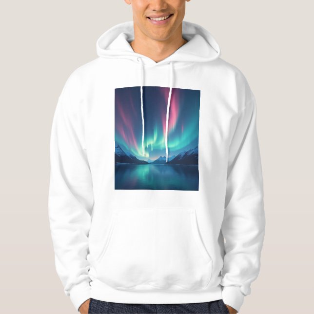 Veste À Capuche Aurore islandaise (Devant)