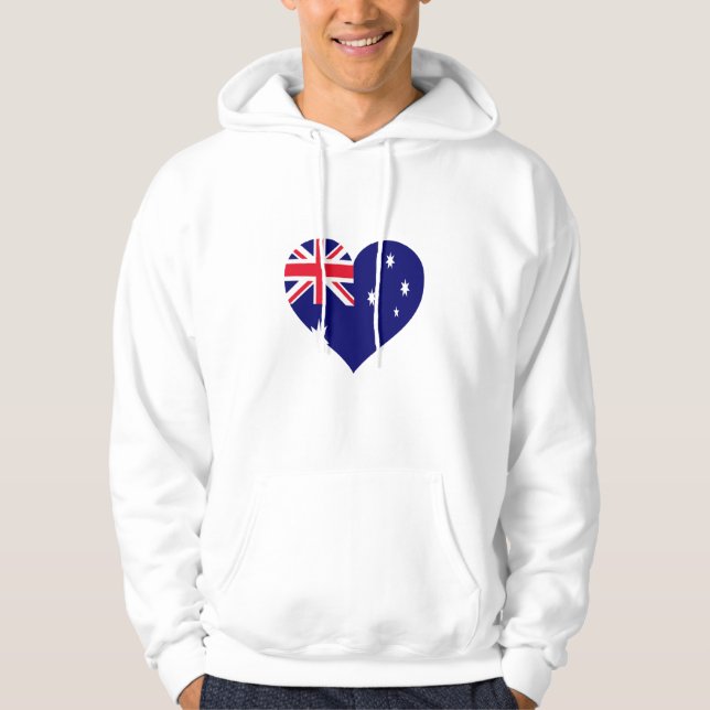 Veste À Capuche Australie Love (Devant)