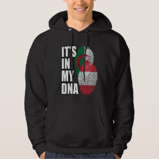 Veste À Capuche Austrian And Algerian Mix DNA Flag Heritage