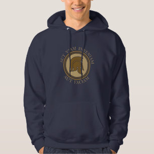 Veste À Capuche Aut Viam Inveniam Aut Faciam - Casque romain