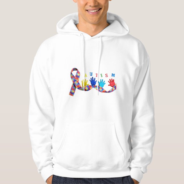 Veste À Capuche Autism (Devant)