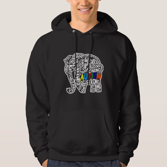 Veste À Capuche Autism (Devant)