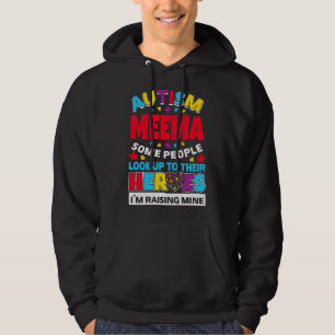 Veste À Capuche Autism Meema Les Gens Cherchent Leurs Héros Rising