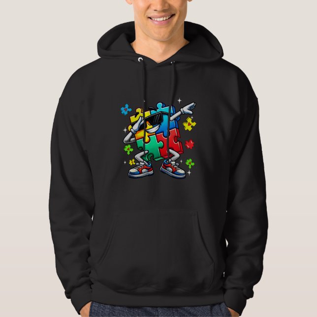 Veste À Capuche autisme (6 (Devant)