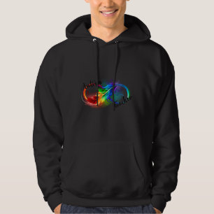 Veste À Capuche Autisme Enseignant Autisme Arc-en-ciel Symbole d'i