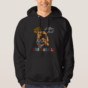 Veste À Capuche Autisme indestructible Tante forte Aut Dames Autis