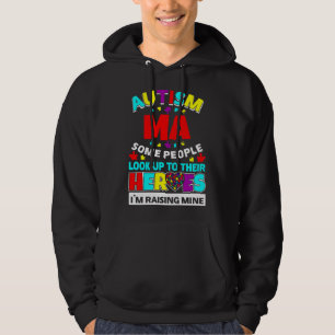 Veste À Capuche Autisme Ma Les Gens Cherchent Leurs Héros Qui Mont