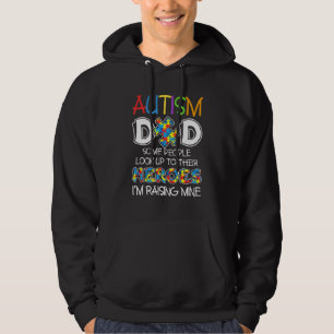 Veste À Capuche Autisme Papa Certaines Personnes Regardent Leurs H