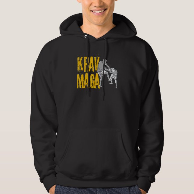 Veste À Capuche Auto-défense Krav Maga (Devant)