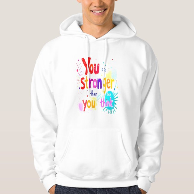 Veste À Capuche Autonomiser l'art de la typographie des devis (Devant)