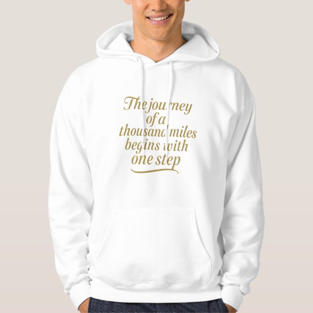 Veste À Capuche Avancement en or (Devant)