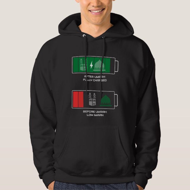 Veste À Capuche Avant et après Umrah Imaan Recharge (Devant)