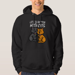 Veste À Capuche Avec des chats femmes mignonnes filles enfants tou
