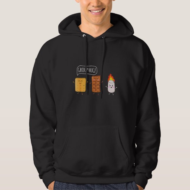 Veste À Capuche Aventure Camping Grille Bonfire (Devant)