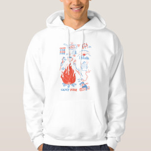 Veste À Capuche Aventure Rétro au Feu de Camp – Activité de Campin