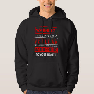 Veste À Capuche Avertissement Dangereux