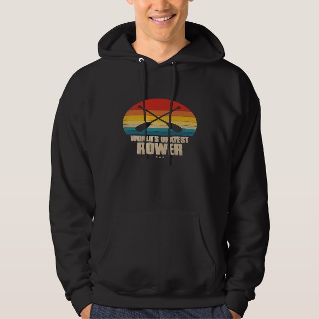 Veste À Capuche Aviron Pour Mondes De Style Rétro Plus Étroits Lig (Devant)
