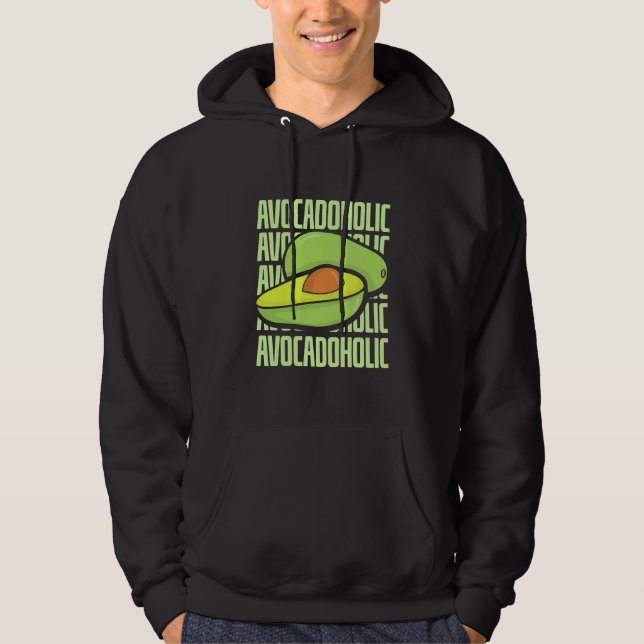 Veste À Capuche Avocado Fruit Food (Devant)