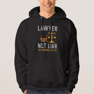 Veste À Capuche Avocat pas menteur Avocat Graphic
