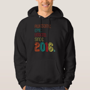 Veste À Capuche Awesome Epic Legend depuis 2016 6 Ans 6e Bir