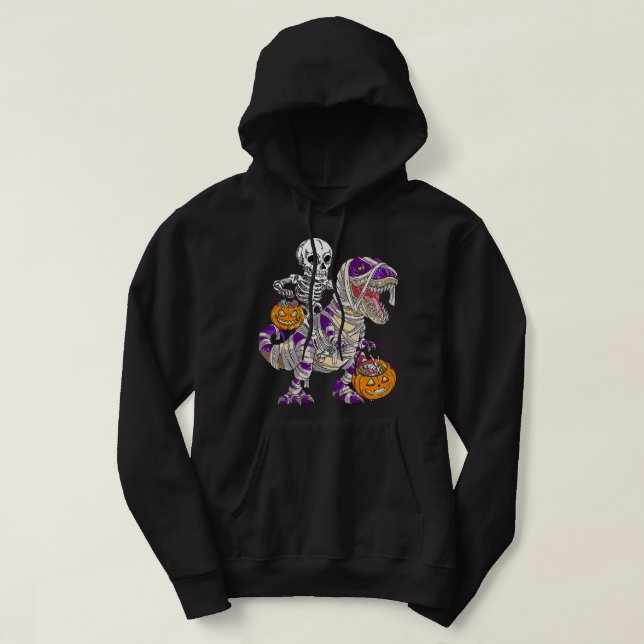 Veste À Capuche Awkward Halloween (Design devant)