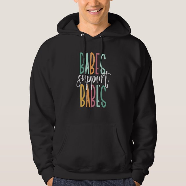 Veste À Capuche Babes Soutien Babes (Devant)