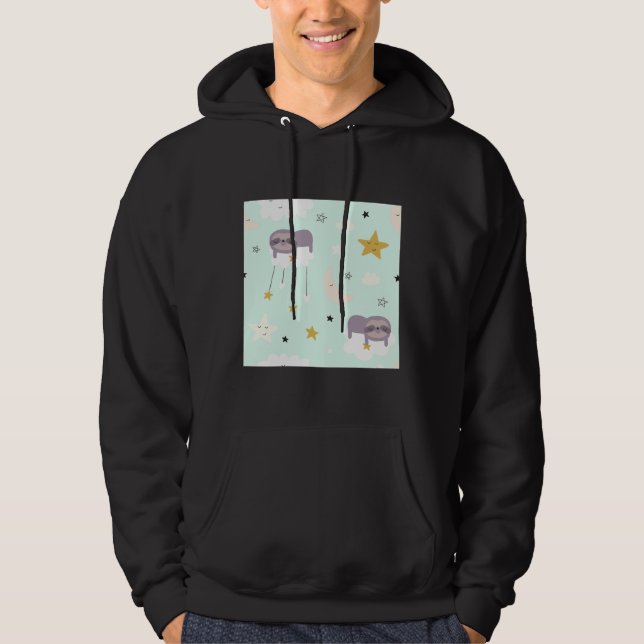 Veste À Capuche Baby Sloth Star (Devant)