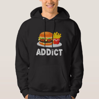 Veste À Capuche Bacon Cheeseburger Hamburger et frites Addi