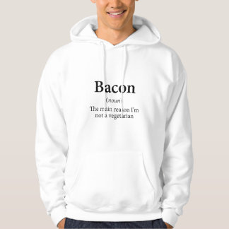 Veste À Capuche Bacon Lover Pig Meat Food Breakfast Citation3