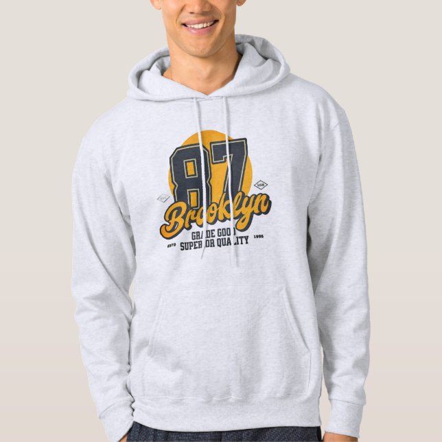 Veste À Capuche Badge Brooklyn (Devant)