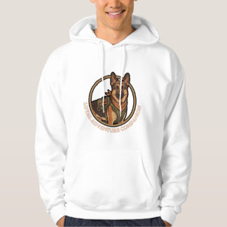 Veste À Capuche Badge d'aventure du Berger Allemand Vintage - Comp