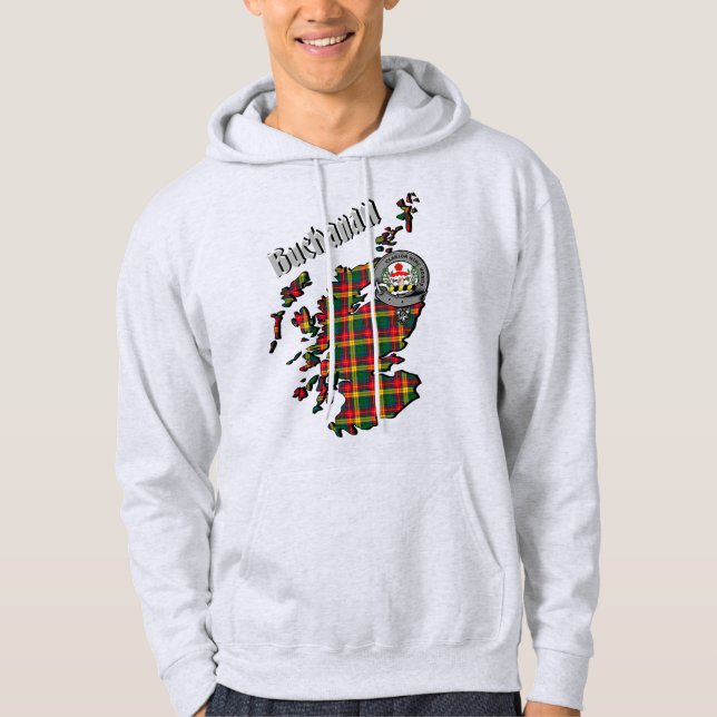 Veste À Capuche Badge de clan Buchanan (Devant)