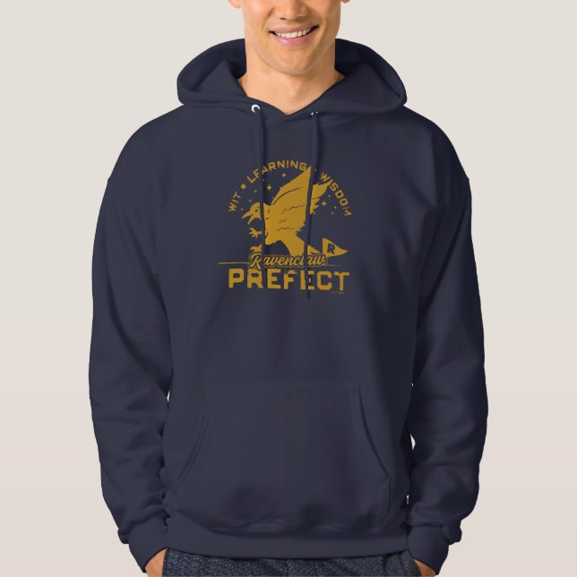 Veste À Capuche Badge de Préfet RAVENCLAW™ (Devant)