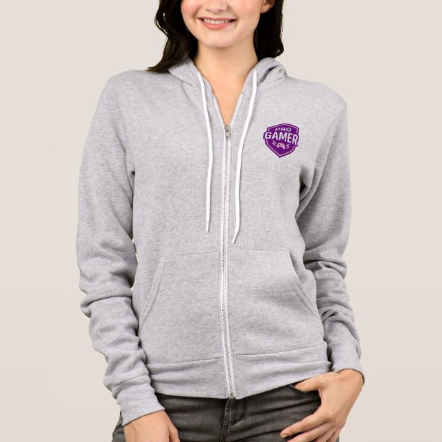 Veste À Capuche Badge PRO GAMER Shield (Devant)