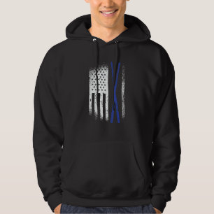 Veste À Capuche Baguettes de tambour drapeau américain